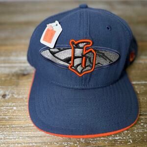 Vintage New Era Broncos Snapback Hat USA Made Y2K Streetwear NFL Cap Retro